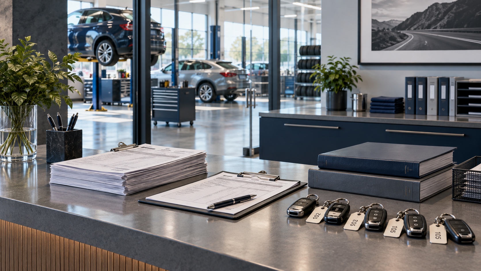 Dealership knowledge assistant workspace