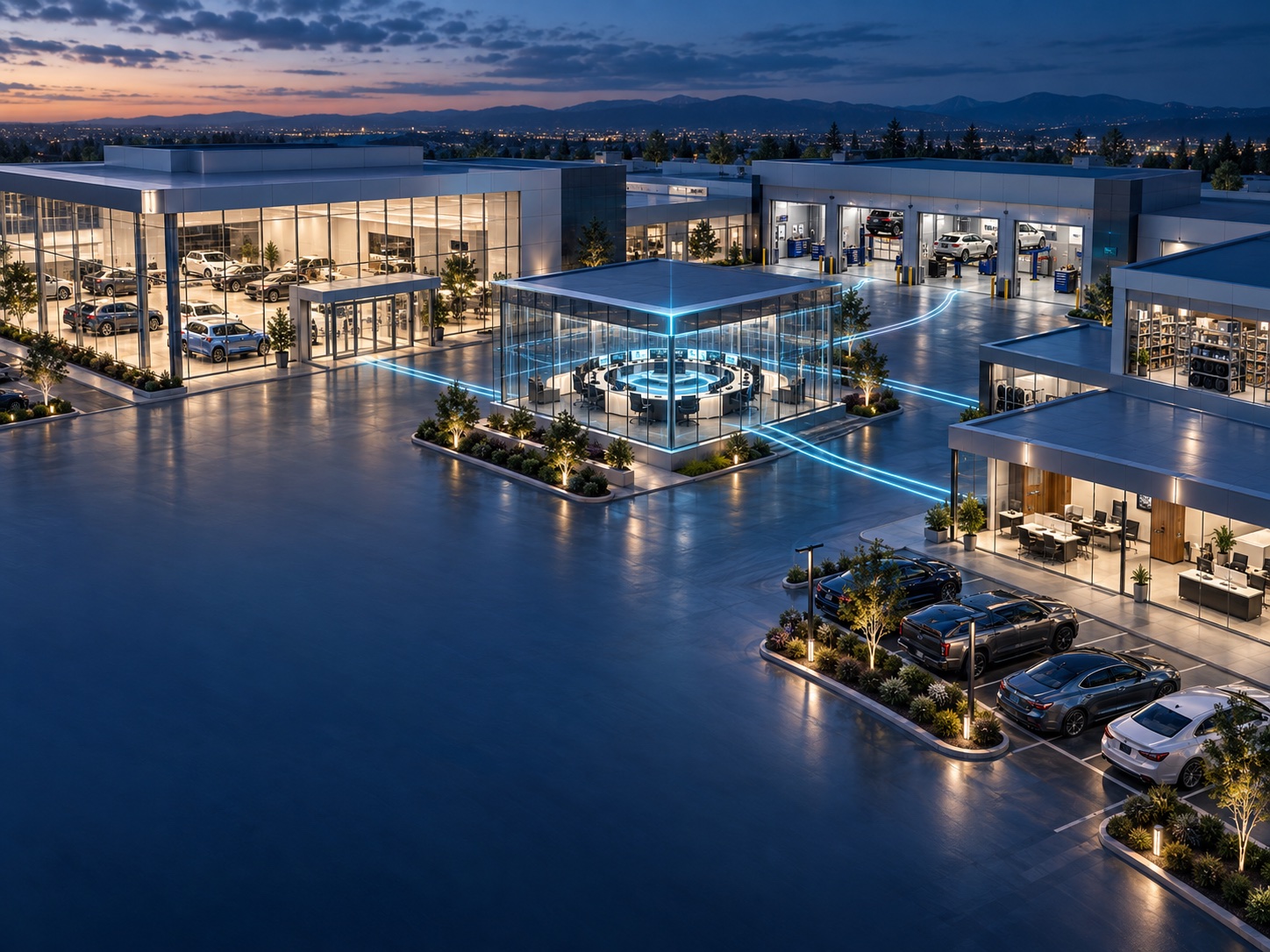 Connected dealership customer operations
